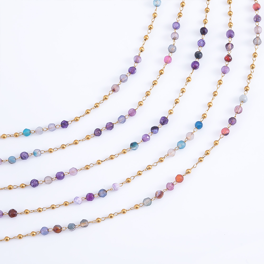 0,5 m 1 m Edelstahl farbige tr – Jewelry Making Gemstones Bewertung und Preis
