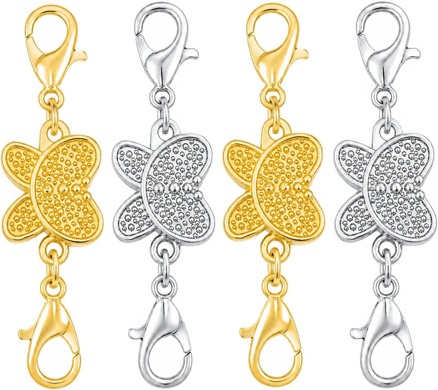 Schmetterlings-Magnetverschlus – Lobster Clasp Silver Bewertung und Preis